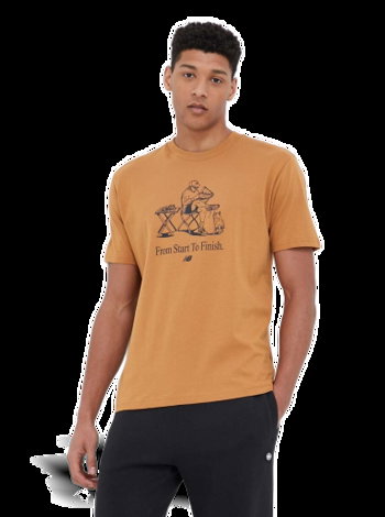 New Balance Cotton T-shirt MT31560TOB