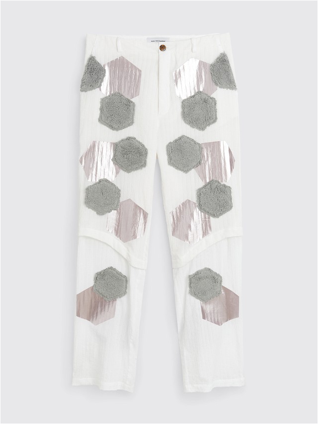 Danh Convertible Trouser Frost White / Dove Grey