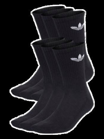 adidas Originals Trefoil Cushion Crew Socks –⁠ 6 pack IJ5618