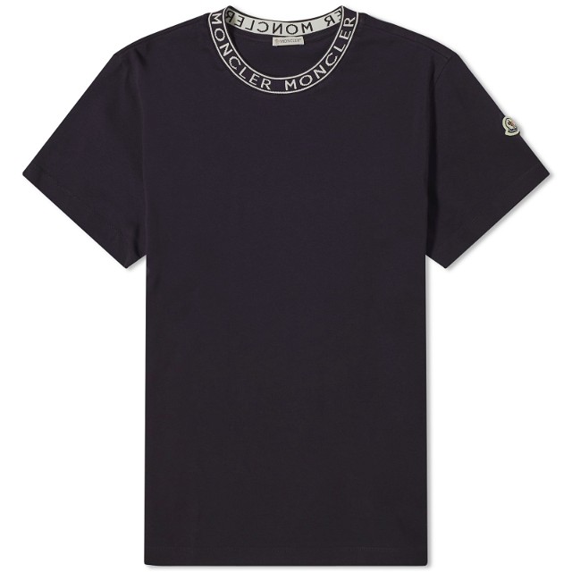Collar Logo T-Shirt Navy