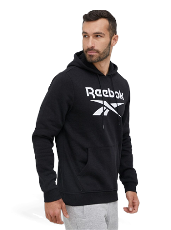 Reebok Identity Fleece Stacked Logo Pullover Hoodie H54802