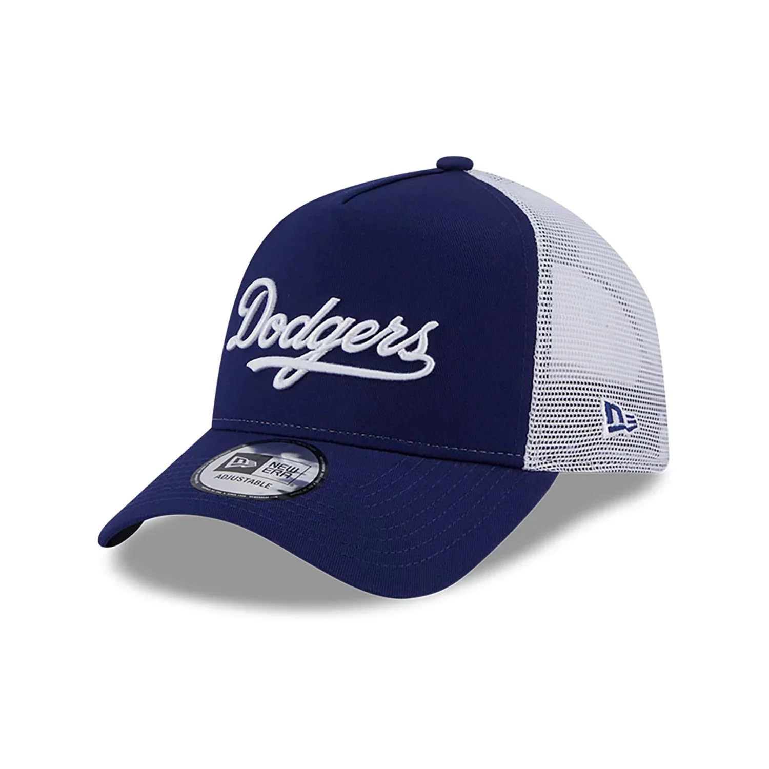 LA Dodgers Team Script Trucker Cap