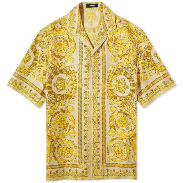 Baroque '92 Silk Vacation Shirt Chanpagne
