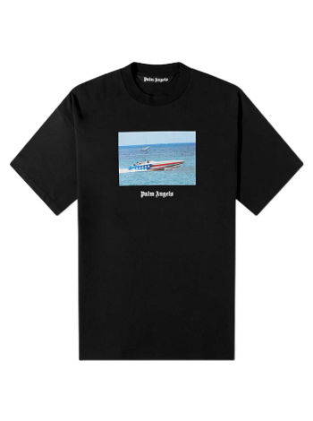 Palm Angels Getty Speedboat Tee PMAA001S23JER0031001