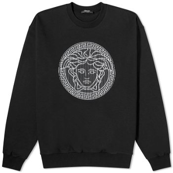 Versace Embroidered Medusa Sweatshirt 1013969-1A10754-1B000