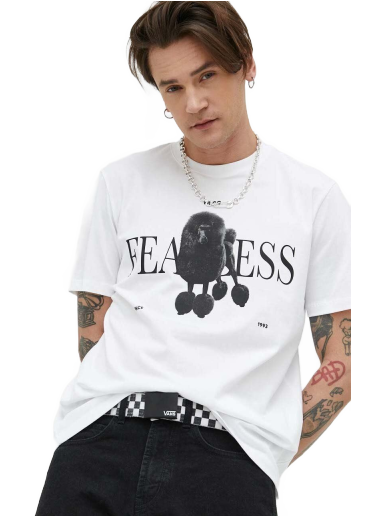 Cotton-Jersey T-Shirt with Dog Print and Slogan