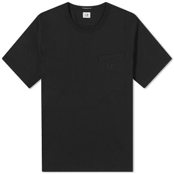 C.P. Company 30/2 Mercerized Jersey Twisted Pocket T-Shirt CMTS123A-006203W-999
