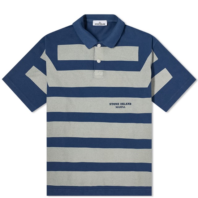Marina Stripe Polo Shirt