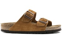 Arizona Soft Footbed Suede Leather "Mink"