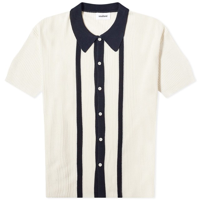 Ciel Short Sleeve Knitted Polo Shirt