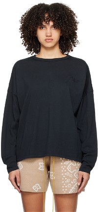 Embroidered Long Sleeve T-Shirt