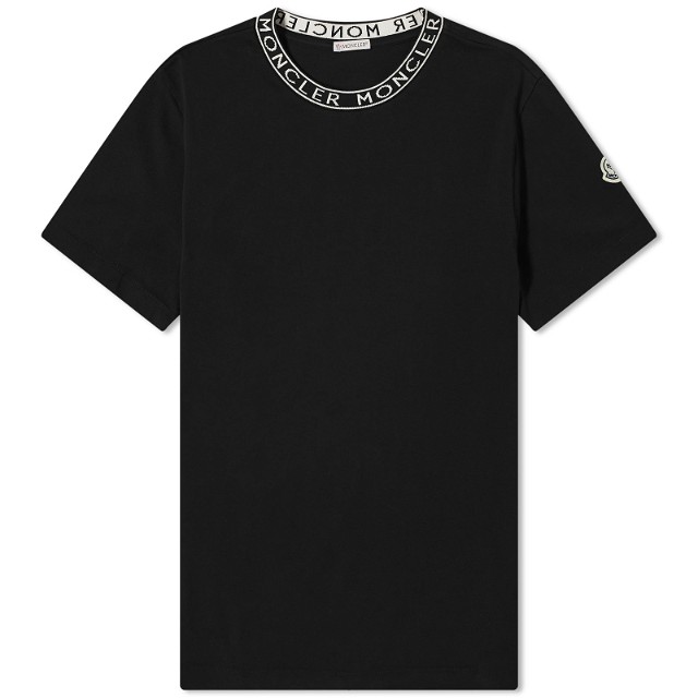 Collar Logo T-Shirt Black