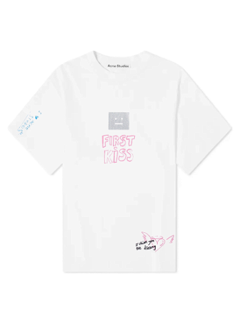 Acne Studios Exford Scribble Face T-Shirt CL0210-183