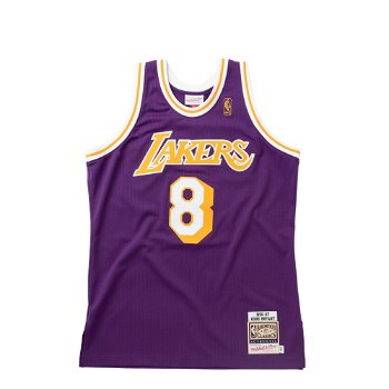 Mitchell & Ness NBA AUTHENTIC JERSEY LOS ANGELES LAKERS ROAD 1996-97 KOBE BRYANT #8 AJY4GS18092-LALPURP96KBR