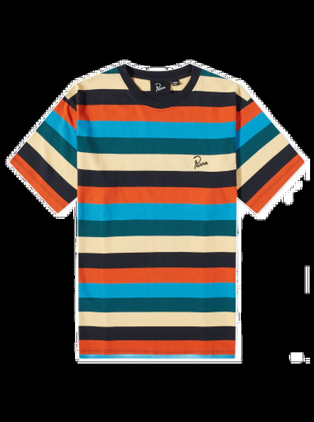 Stacked Pets on Stripes Tee