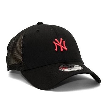 New Era 9FORTY Trucker MLB Home Field New York Yankees Black / Lava Red  One Size 60435268