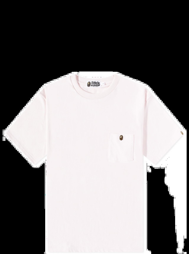 One Point Pocket T-Shirt Pink