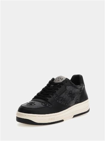 GUESS Ancona Mixed-Leather Sneakers FM8ANGLEA12