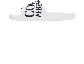 Versace Jeans Couture Logo Slides "White" E75VA3SQ1_E71352