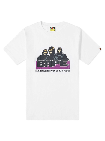 BAPE Archive Apes Tee 001TEI201020F-WHT