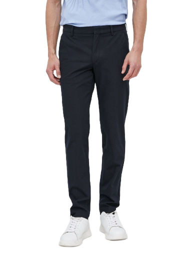 Slim-Fit Trousers In a Cotton Blend With Stretch