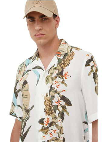 BOSS Regular-fit Shirt with Seasonal Print 50489217