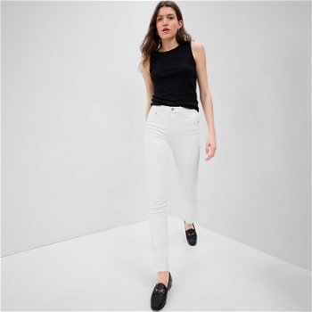 GAP Denim Pants Vintage Slim High Rise Optic White 570955-00