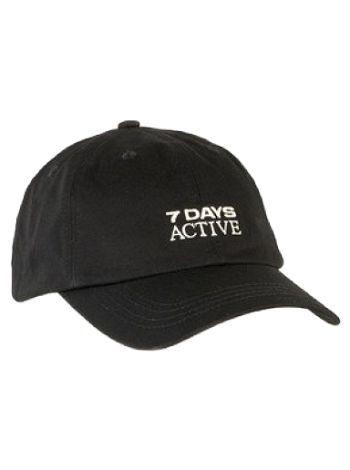 7 Days Active Logo Cap Black 90603-068