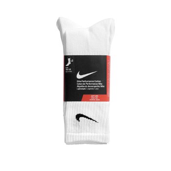 Nike Performance Lightweight Training Crew Socks 3 Pairs SX4704-101