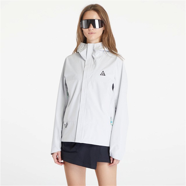 "Cascade Rain" Storm-FIT Water-Resistant Lightweight Jacket Summit White/ Black