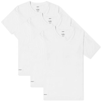 WTAPS Skivvies 3-Pack T-Shirt 241MYDT-UWM01-WHT