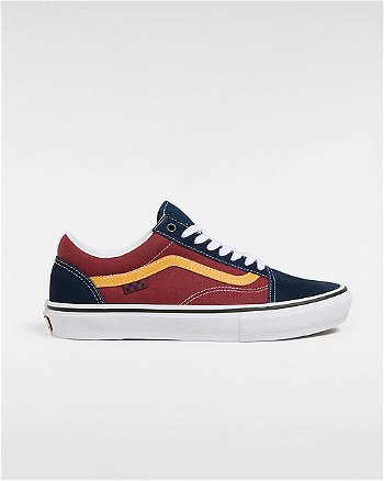 Vans Skate Old Skool Shoes (navy/burgundy) Unisex Orange, Size 2.5 VN0A2Z32YY3