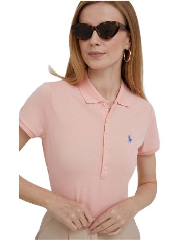 Polo by Ralph Lauren Logo Embroidered Polo Shirt 211870236