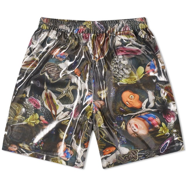 Rudent Foiled Print Shorts