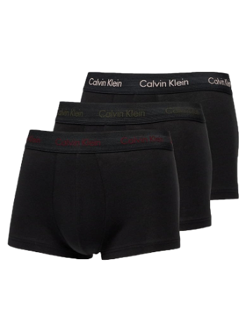 CALVIN KLEIN Cotton Stretch Low Rise Trunk 3 Pack U2664G CA0