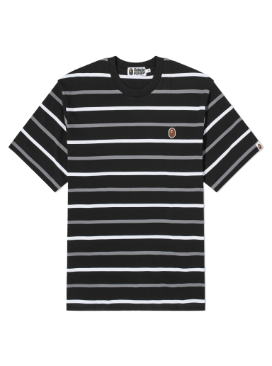 Stripe One Point T-Shirt