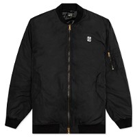 Bomber Jacket With Print And Badge