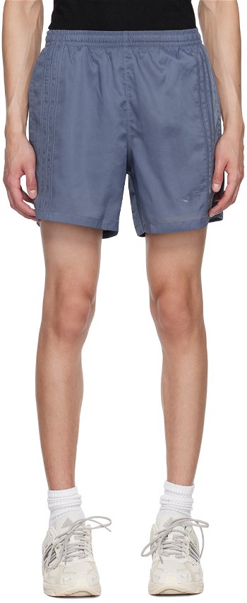 adidas Originals Blue Drawstring Shorts IT7468