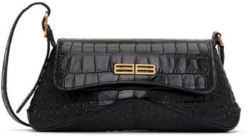 Balenciaga Black XX Small Flap Bag 695645 2108X
