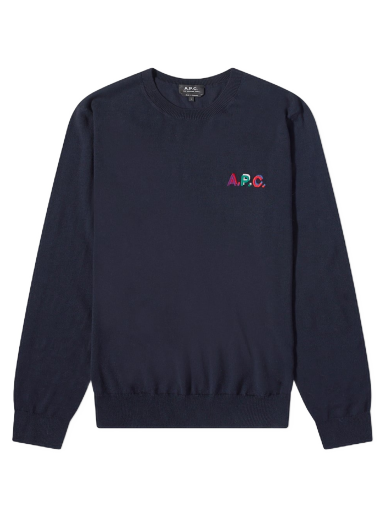 Brian Embroidered Logo Crew Knit
