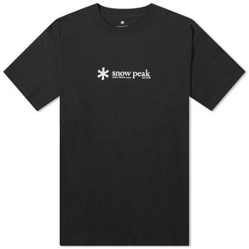 Snow Peak Logo T-Shirt TS-24SU201-BLK