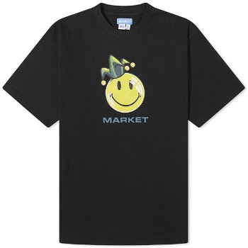 MARKET Smiley Fool T-Shirt 399001640-BLK