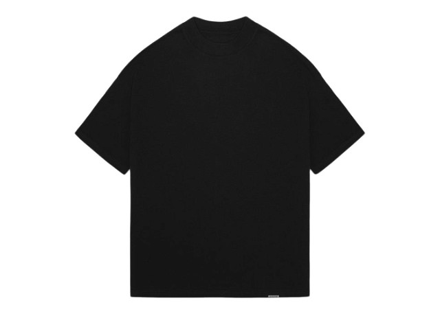 Represent Blank Oversized T-Shirt Jet Black