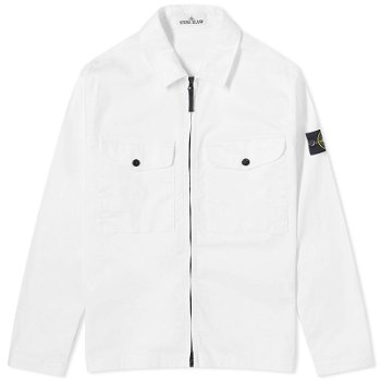 Stone Island Stretch Cotton Double Pocket Shirt Jacket 801510812-V0001