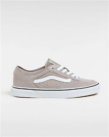 Vans Rowley Classic Shoes (gray/true White) Unisex Grey, Size 2.5 VN0A4BTTBGJ