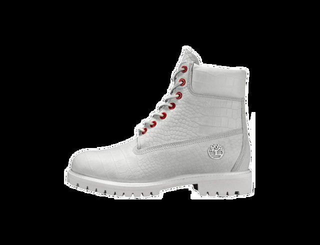 6 Inch Boot "White Serpent"