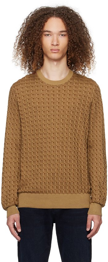 BOSS Crewneck Sweater "Tan" 50508159