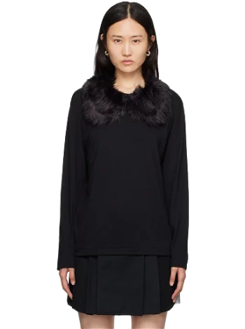 Comme des Garçons Faux-Fur Collar Sweater GL-T023-051