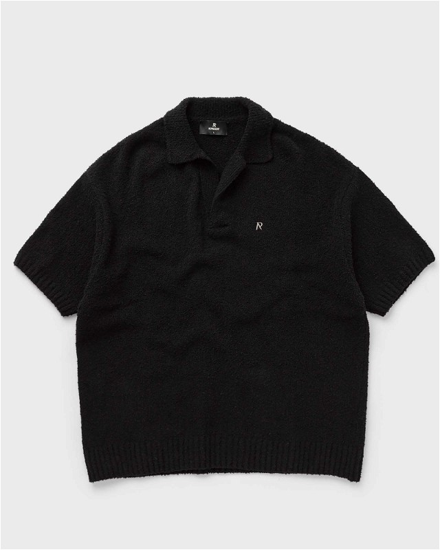 Represent BOUCLE TEXTURED KNIT POLO