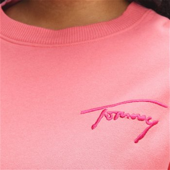 Tommy Hilfiger Tommy Jeans Women's Tjw Curve Tommy Signature Crew Sweatshirt DW0DW13154TIJ